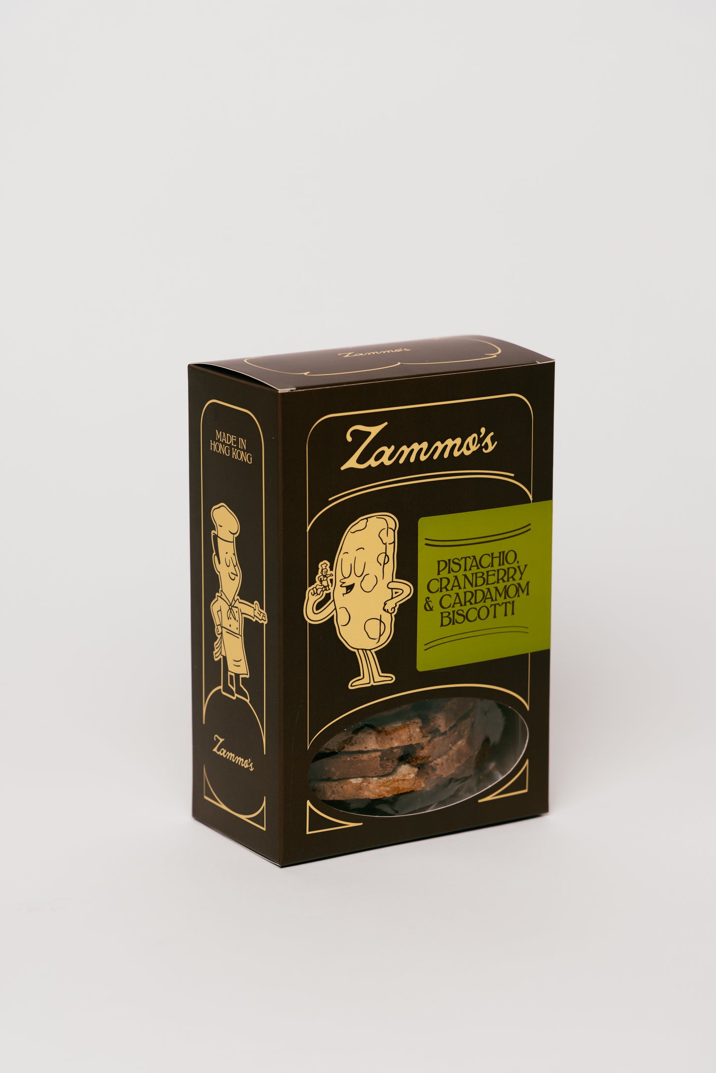 Zammo’s Pistachio, Cranberry & Cardamom Biscotti 150g – handcrafted Hong Kong biscotti