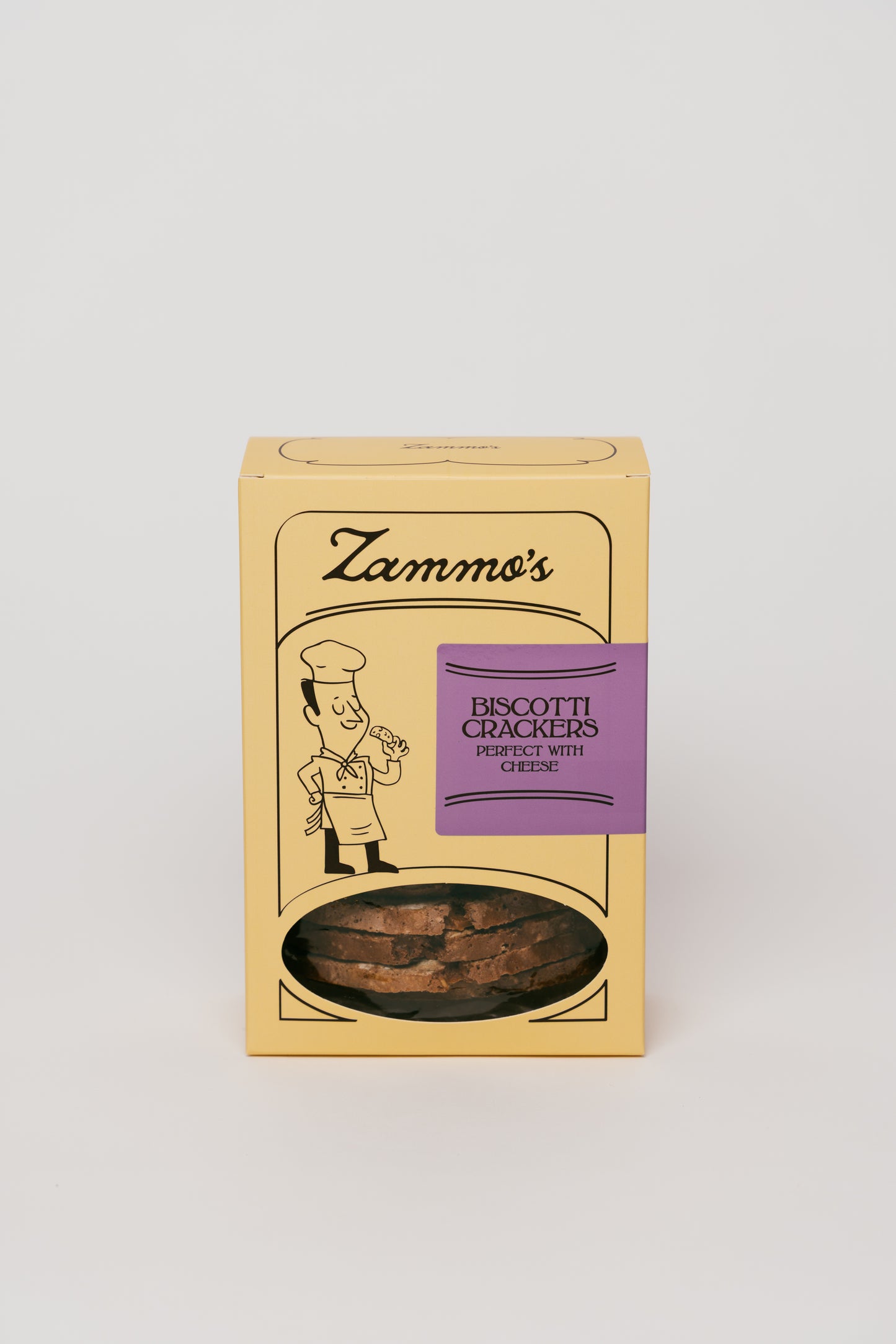 Biscotti crackers for cheese pairing – Zammo’s Hong Kong. Light savoury cheese-board crackers handcrafted in Hong Kong